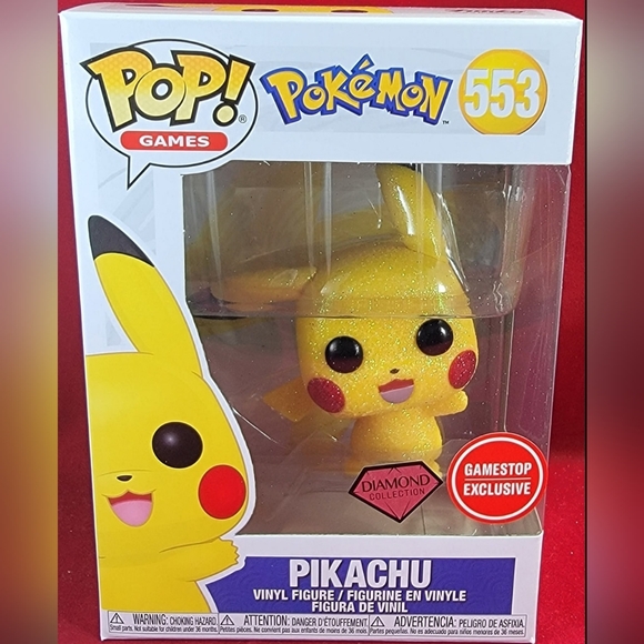Pikachu gamestop exclusive funko # 553 (nib) - Picture 2 of 7